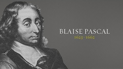 Blaise Pascal biography