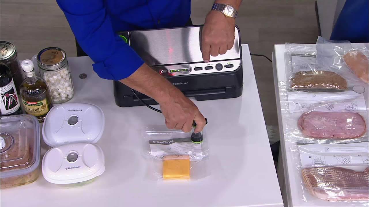 Foodsaver 2 in 1 Food Preservation System w/ Accessory Kit on QVC YouTube