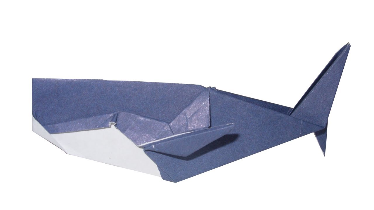Origami Whale