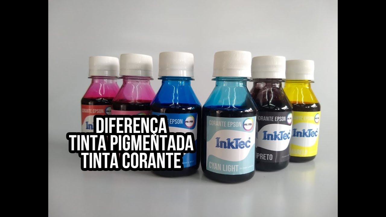 Diferença Entre Tinta Sublimática, Pigmentada E Corante – NIDUYM