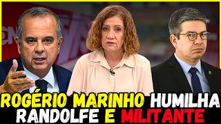 🤣ROGÉRIO MARINHO HUMILHOU MIRIAN LEITÃO E DESTRUIU DISCURSO PETISTA