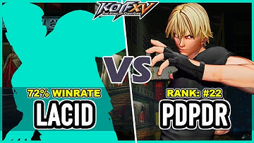 KOF XV 🔥 Lacid (Random + Sylvie) vs Pdpdr (Rock/Ralf/Sylvie) 🔥 Steam