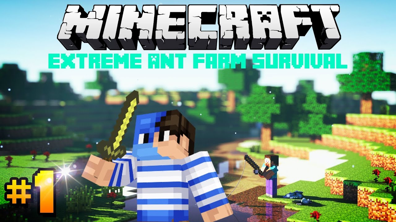 minecraft ant farm survival ep 1 minecraft ant farm survival ep 1
