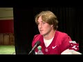 Bray Hubbard speaks at Bama Media Day