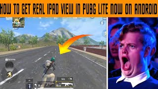 How to get iPad view in pubg mobile lite | Work on all Android devices | Fast Watch screenshot 1