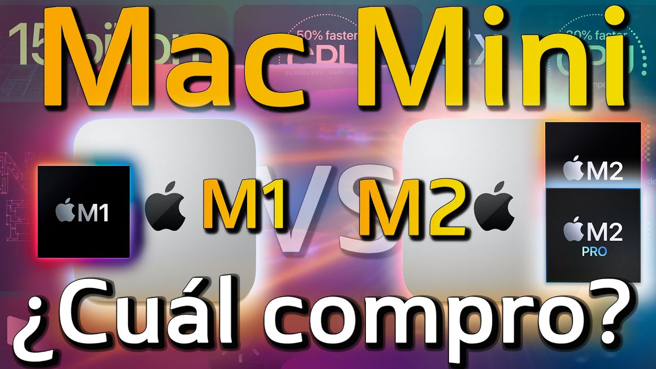 Mac Mini M2 VS Mac Mini M1 ¿Hay REALMENTE un cambio? - YouTube