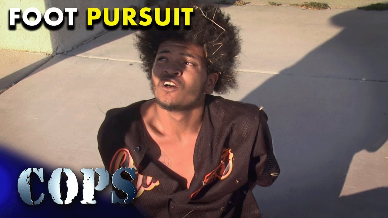 Stolen Vehicle Leads To A Foot Chase, Fontana Police Department Corporal Justin Laing | Cops TV Show