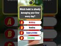 🔥 Only 1% Get This Liver Health Quiz Right! #shorts