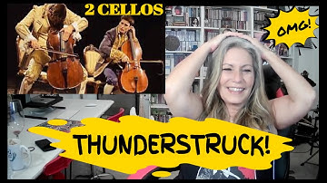 Thumbnail of WTH? 2 CELLOS PLAYING AC/DC? THUNDERSTRUCK 2Cellos Reaction TSEL #reaction