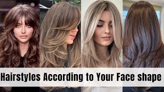 Hairstyles According To Your Face Shape || Which hairstyle suits on your face