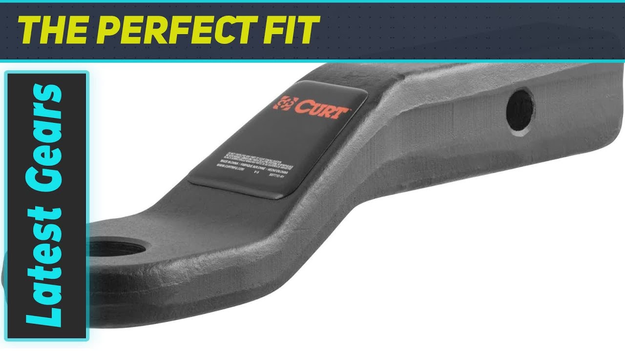CURT 45340 Supporto A Sfera Forgiato – Per Gancio Da Traino Classe 5, Portata 7711kg, Caduta 2.5/5cm