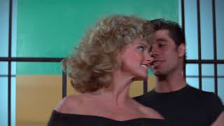 You're The One That I Want, John Travolta \& Olivia Newton-John, Grease (1978, 4k hdr)