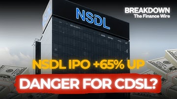 NSDL IPO 65% up | Buy NSDL over CDSL? | Breakdown in Hindi by The Finance Wire