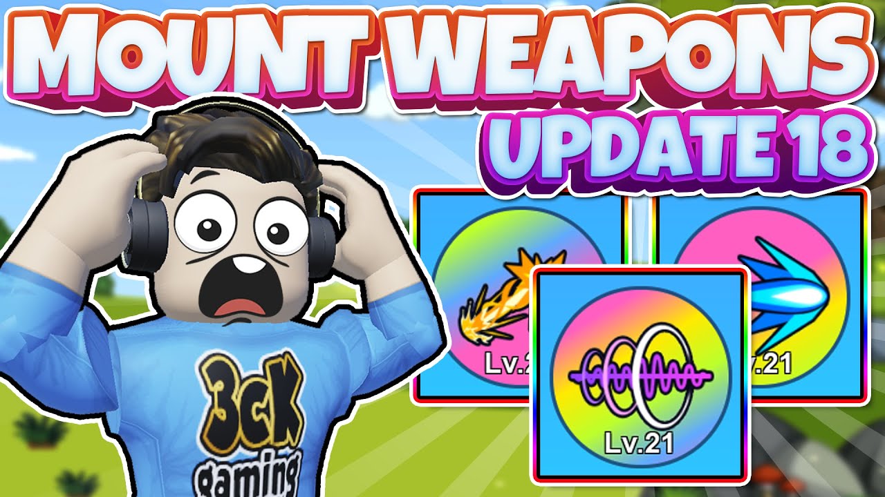 I got Max Level All Mythical Mount Weapon on Bot Clash Update 18