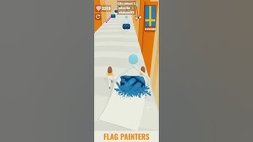 FLAG PAINTERS SWEDEN GAMEPLAY ANDROID IOS #shortbeta #flagpainters