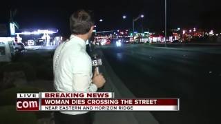 Woman dies after being struck by car