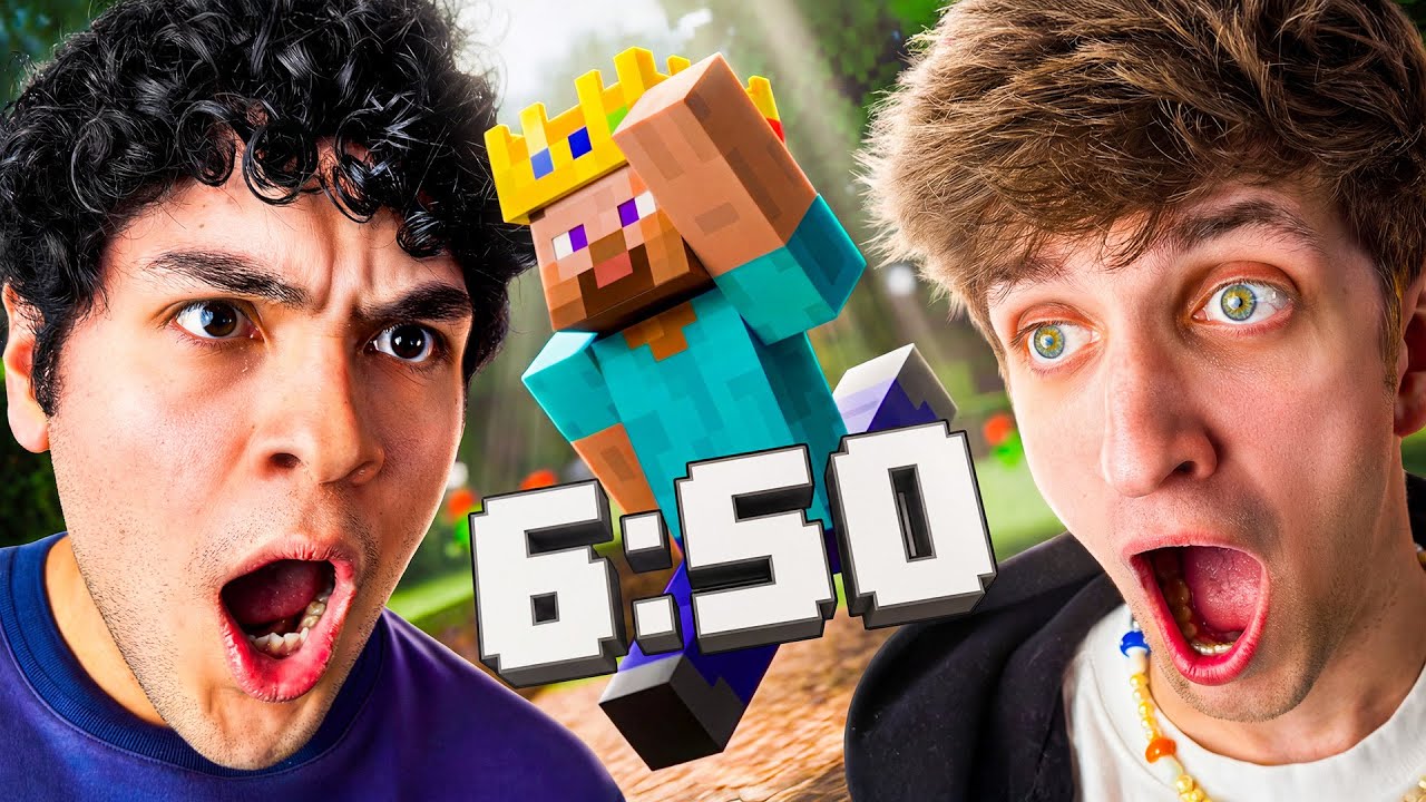 THE FASTEST ANYONE HAS EVER BEATEN MINECRAFT!