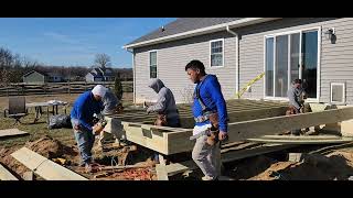 #construction  decking  framing