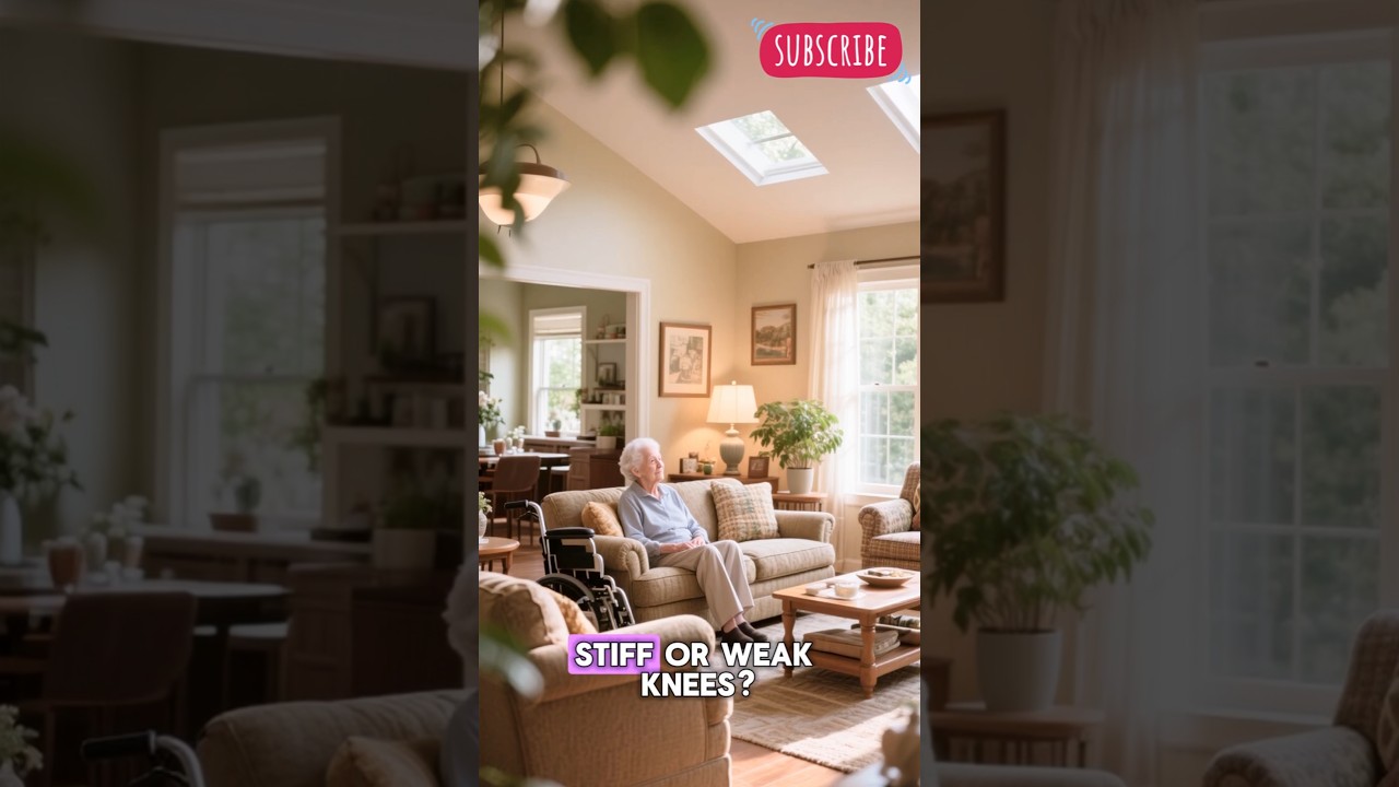 Over 60? 5 Easy Chair Exercises for Stronger Knees! | Silver Wellness 