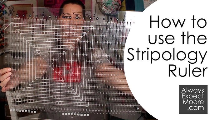 How to use a Stripology Quilting Ruler for the Most Efficient Way