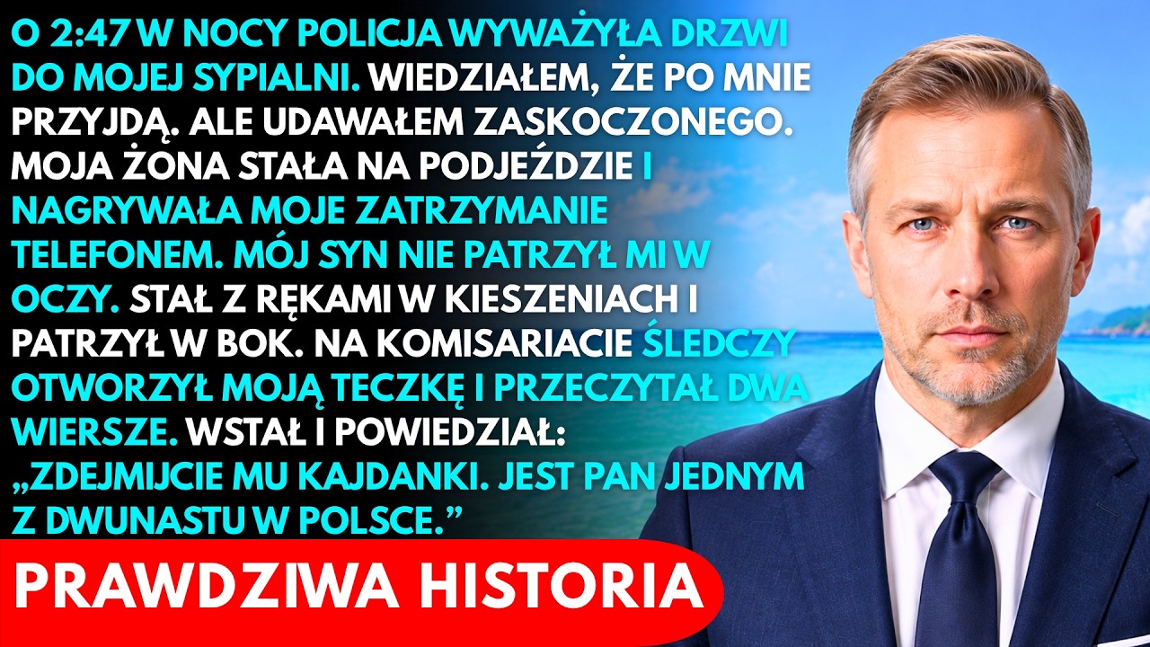 Jeden, zwykły wieczór. Nagle łomot w drzwi o 2:47 w nocy. Myślałem, że mam w domu złodzieja. Okazało się, że złodzieje byli znacznie bliżej. Leżałem wtedy spokojnie w łóżku, słysząc tylko jedno —...