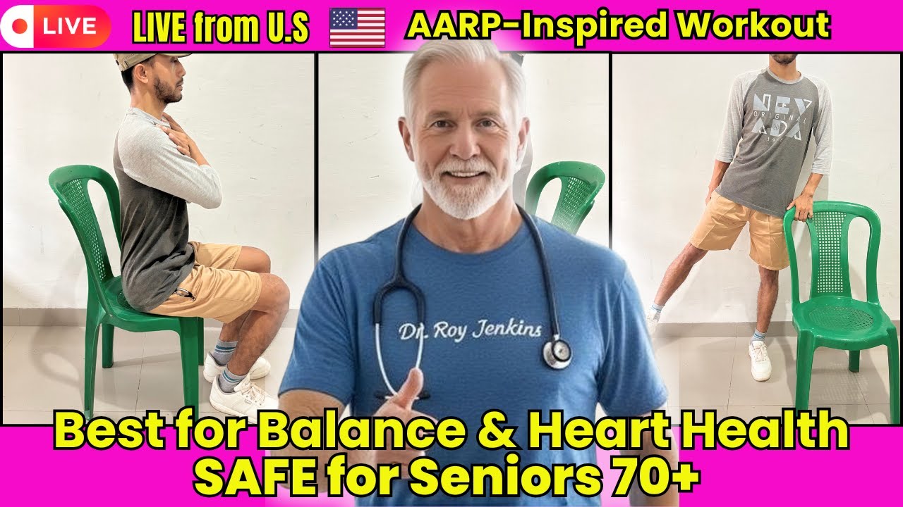 Balance Exercises for Seniors 👵 Prevent Falls, Build Strong Legs & Better Balance for Seniors