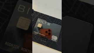 BILT Palladium mirror finish credit card | 21 grams of pure flex 😮‍💨
