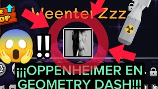OPPENHEIMER EN GEOMETRY DASH!!!!! DIPPER552 TEXTURE PACK REVIEW | Weenter