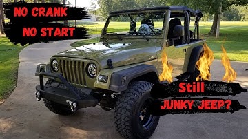 Jeep Wrangler TJ No Crank No Start!