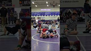 cross wrist stack for the pin  🧷 #wrestling #youthwrestling #girlwrestler #growthesport #fall #win