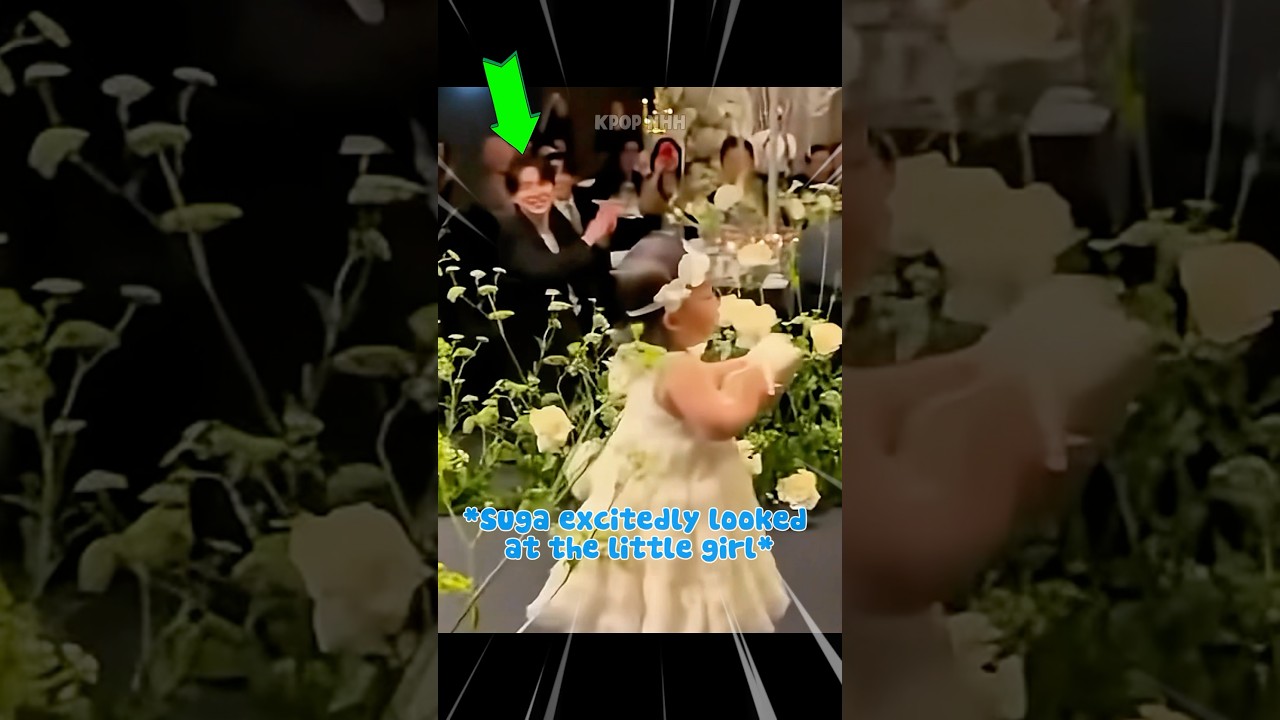 BTS Reaction To Meeting Their Cute Daughter At The Wedding 😭🥰 