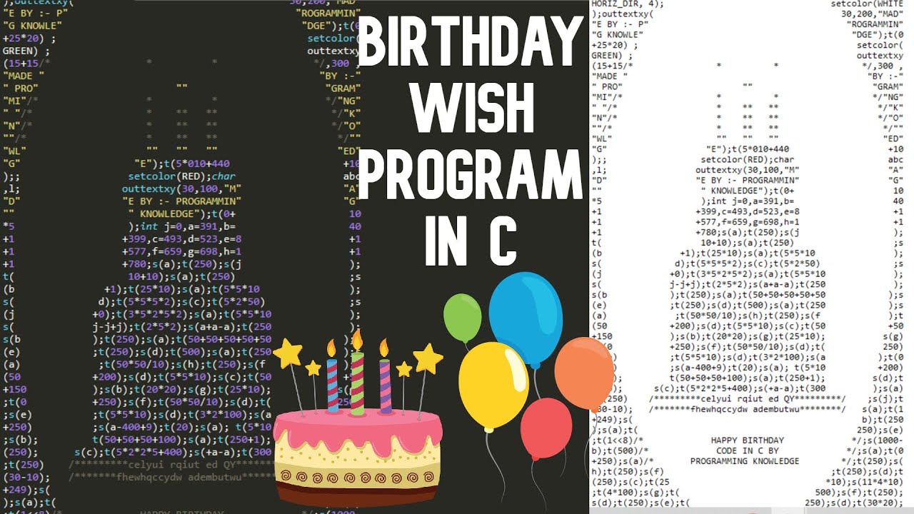 How Programmers Wish Happy Birthday Part 2 Programming Knowledge how-programmers-wish-happy-birthday-part-2-programming-knowledge