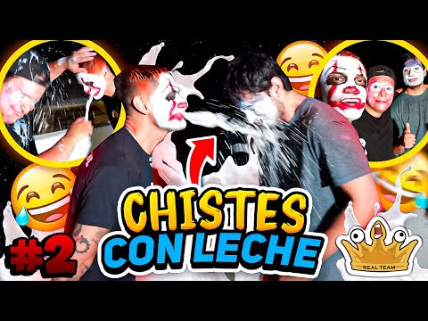 Milk Jokes #2 with the Real Team *He goes too far🤣*