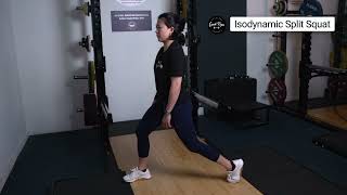 Isodynamic Split Squat