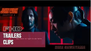 Akira Defends Osaka | John Wick Chapter 4 (2023) FHD Teaser Trailer