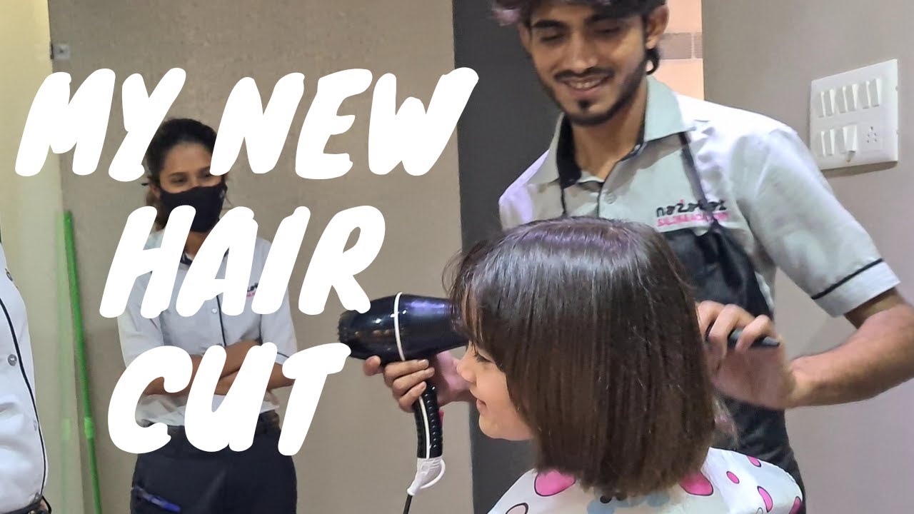 Haircut for girls / baby blunt haircut / My new hair cut / nazakat