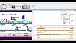 HND Programmable Logic controllers NUCL5028 L Sellars LogixPro Simulator Bottle Line Simulation