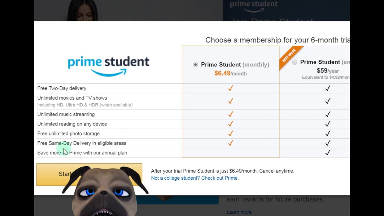 Bahamas 6 Months Amazon Prime Trial FREE for College Students
