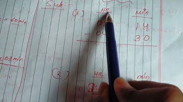 STD-4 mathematics (Time:-Addition & subtraction)