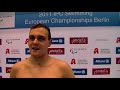Paralympic champion Sam Hynd wins the S8 400m Freestyle at the 2011 IPC Swimming Europeans