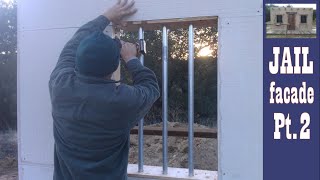 Making An Old West Ghost Town - Wild West Jail - Door & Cell Bars