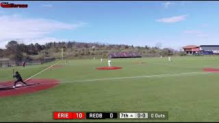 Baseball: Red Barons vs Erie CC