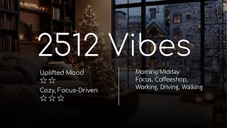 2512 Vibes: Energetic Holiday Work Flow | LoFi Jazz Study Beat 🎄Cozy Christmas