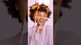 Hair Cutting in Corel Draw | Graphic Design #chrisgraphics #trending #viral #fyp #ytshorts #photo