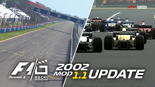 F1 2002 Mod - 1.1 Update Downloadlink F1 2002 Mod - 1.1 Update Downloadlink