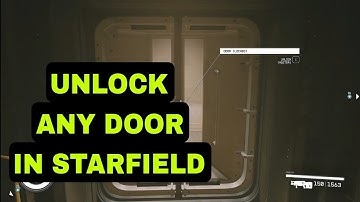 How to unlock any door in STARFIELD using console commands || Very easy ||