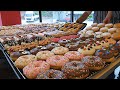 10 000 sont vendus chaque jour beignets faits  la main de style amricain cuisine de rue corenne