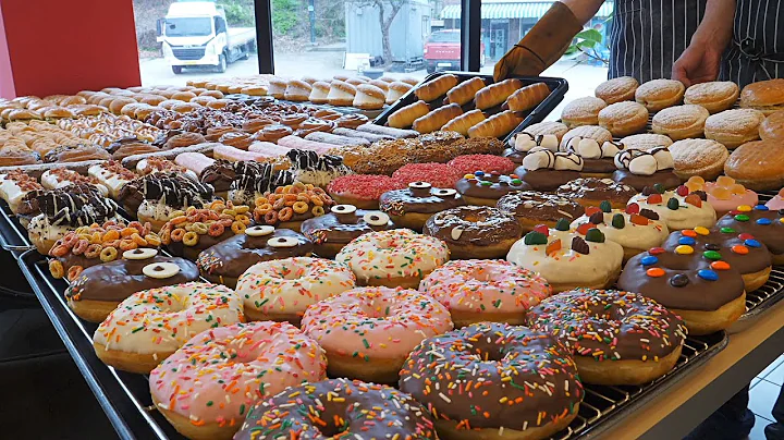 10,000 are sold every day? Crazy Quality! American Style Handmade Donuts / Korean street food