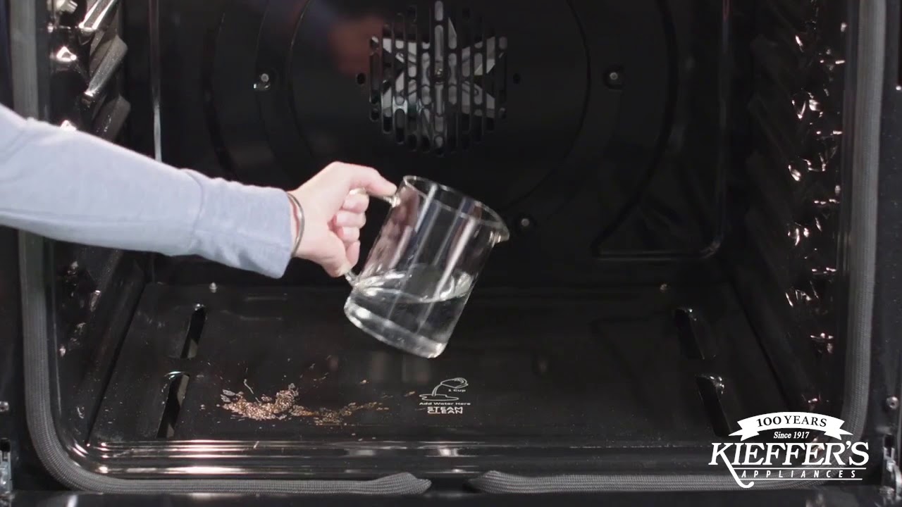 GE Self-Clean Ovens with Steam Clean - YouTube