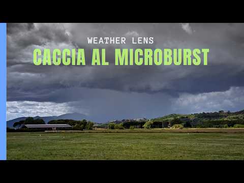 Video Caccia al Microburst: la tempesta esplode in Valdera! | Storm Report